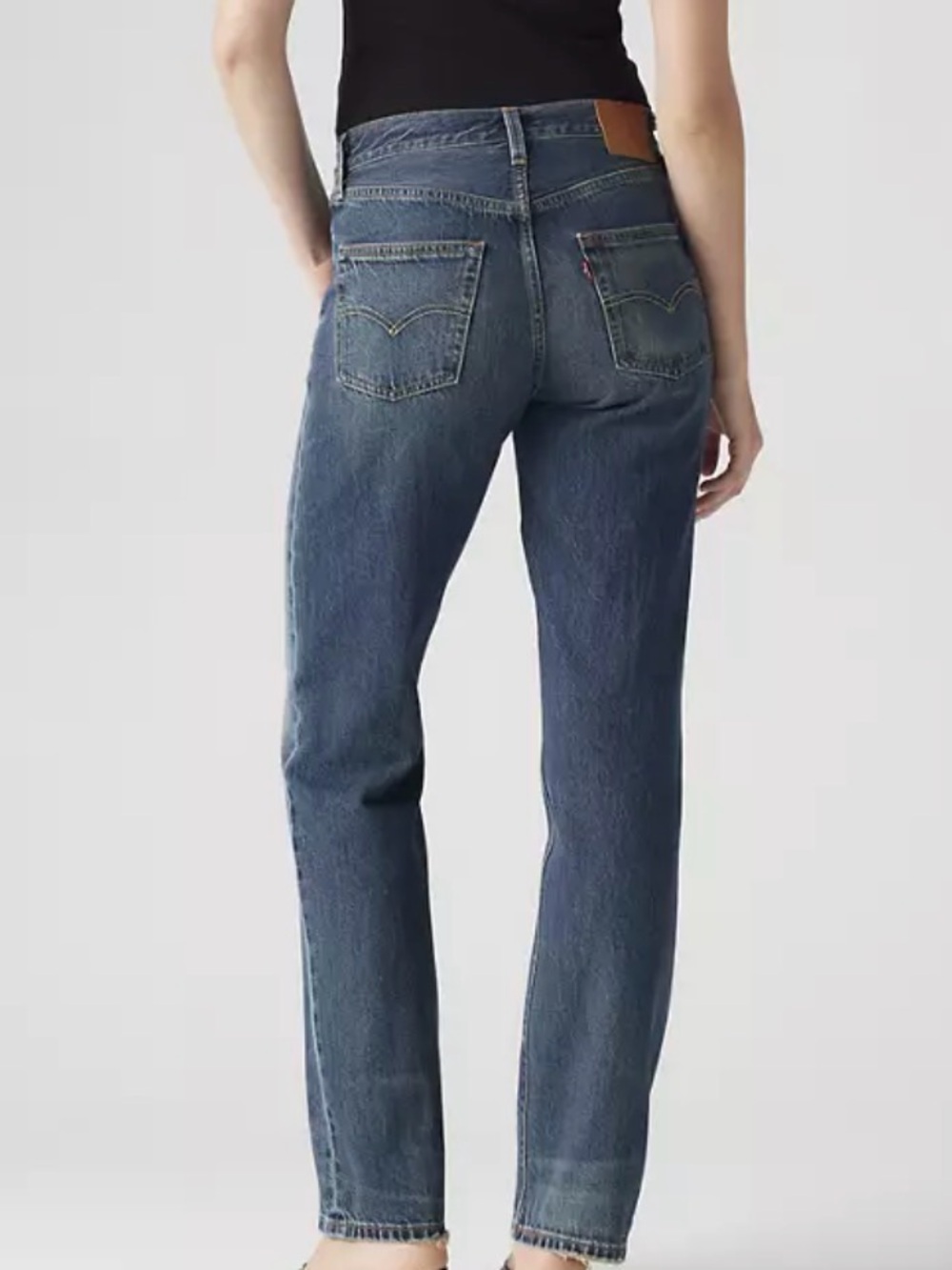 NWT Levi’s 501 90s lightweight Bless the rain dark wash jeans button fly